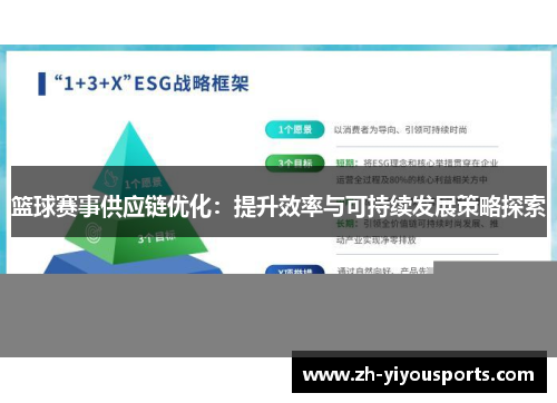 篮球赛事供应链优化:提升效率与可持续发展策略探索 篮球赛事供应链优化:提升效率与可持续发展策略探索