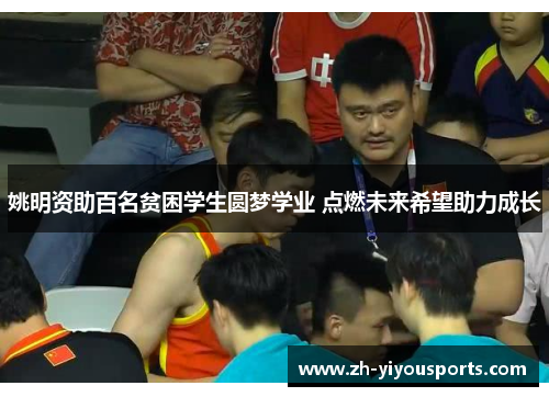 姚明资助百名贫困学生圆梦学业 点燃未来希望助力成长 姚明资助百名贫困学生圆梦学业 点燃未来希望助力成长
